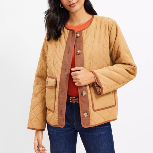 Loft quilted field jacket - quilted,