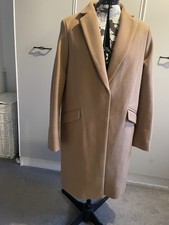 M&S Ladies Camel Coat Size14