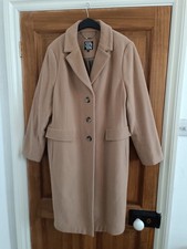 Camel Coat Size 18 by