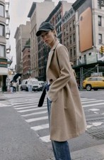 ZARA WOMEN NEW SOFT BASIC COAT