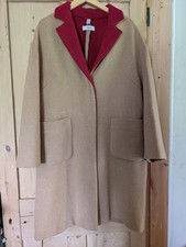 Women's Coat Maje Camel Beige