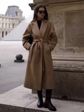 ZARA WOMAN LONGLINE WOOL BLEND