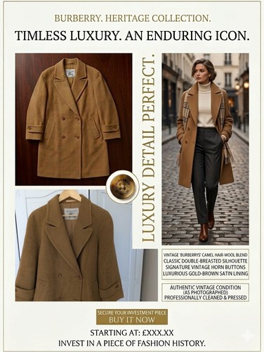 Vintage burberry double - burberry’s,
