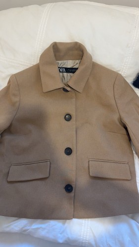 Zara camel smart jacket - jacket, |